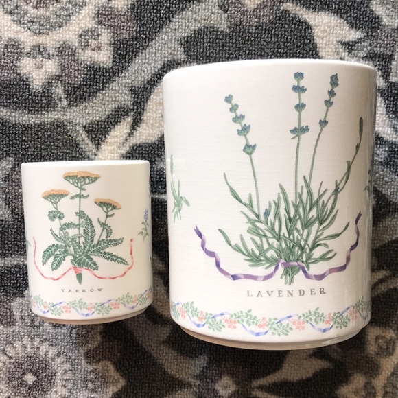 certified INTL Corp Accents Woodbine Meadows Set Of 2 Pottery China